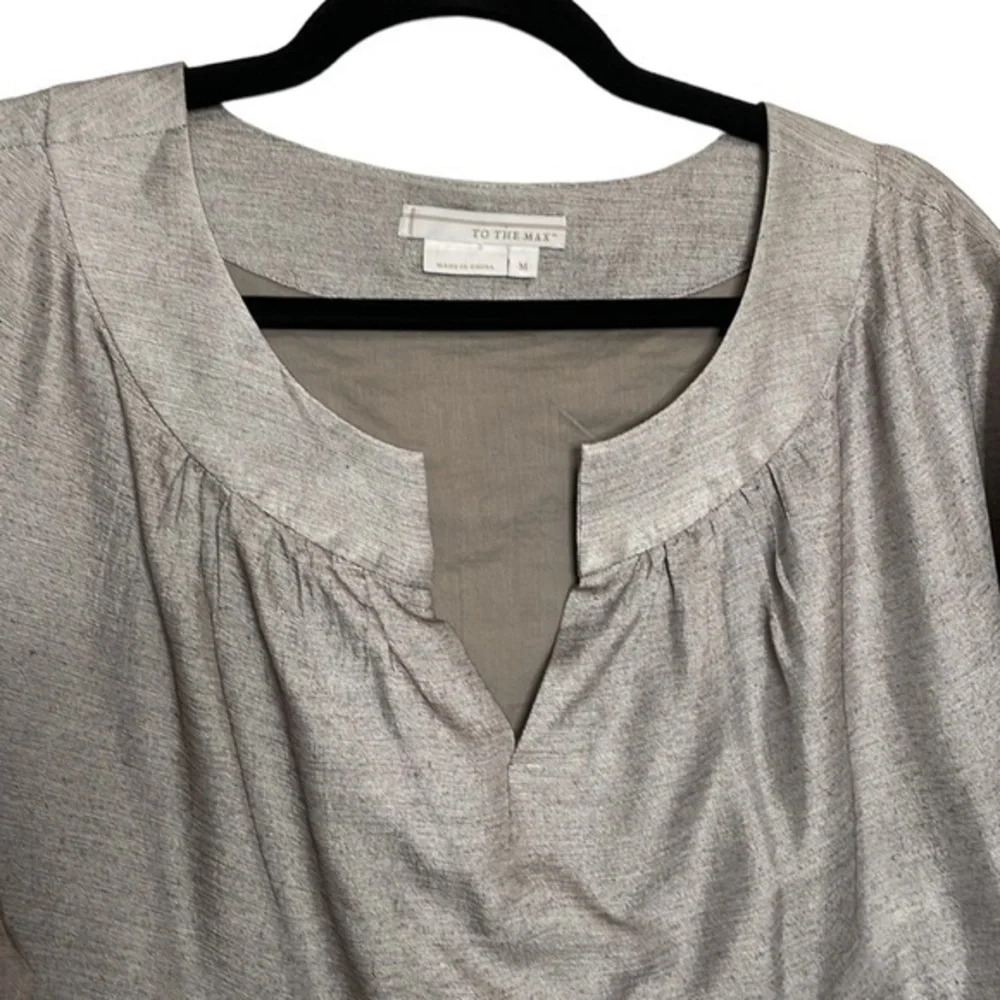 To The Max Silver Dress Size Medium (M) - Picture 4 of 8